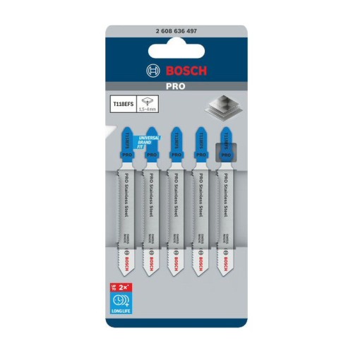 Bosch T118EFS Jigsaw Blades