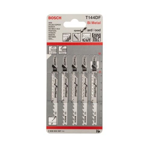 Bosch T144DF Jigsaw Blades