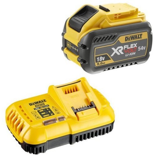 DeWALT DCB118 Charger + FLEXVOLT DCB547 Battery