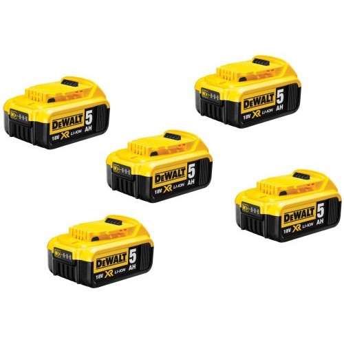 DeWALT DCB184x5 Batteries