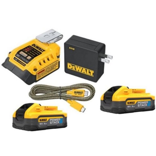 DeWALT DCB094H2T POWERSTACK Charging Kit