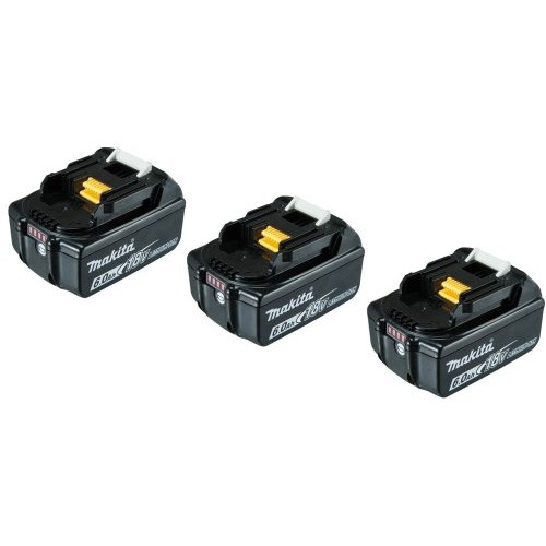 Makita BL1860Bx3 Batteries