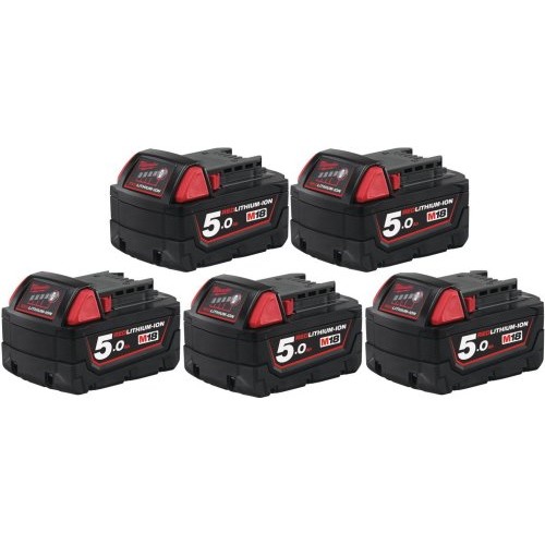 Milwaukee M18B5x5 Batteries