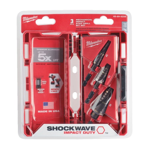 Milwaukee 48899266 SHOCKWAVE Step Drills