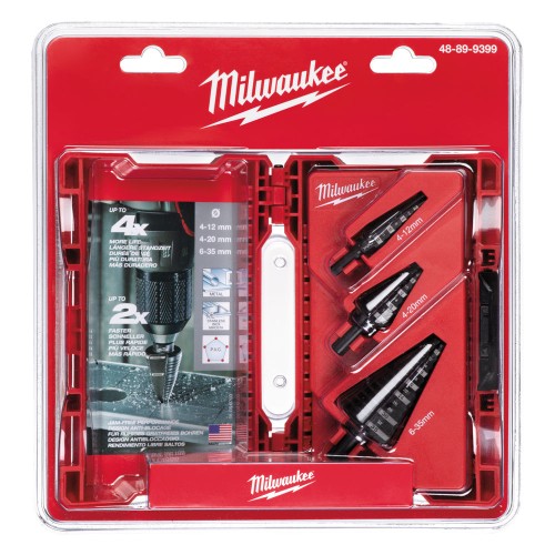 Milwaukee 48899399 Step Drill Set