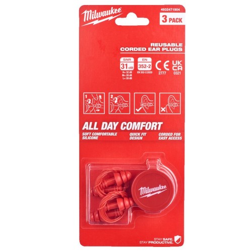 Milwaukee 4932471904 Ear Plugs