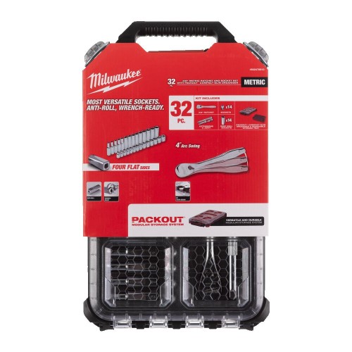 Milwaukee 4932478813 Ratchet Socket Set