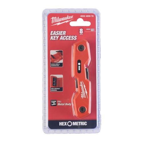 Milwaukee 4932480978 Folding Hex Key Set