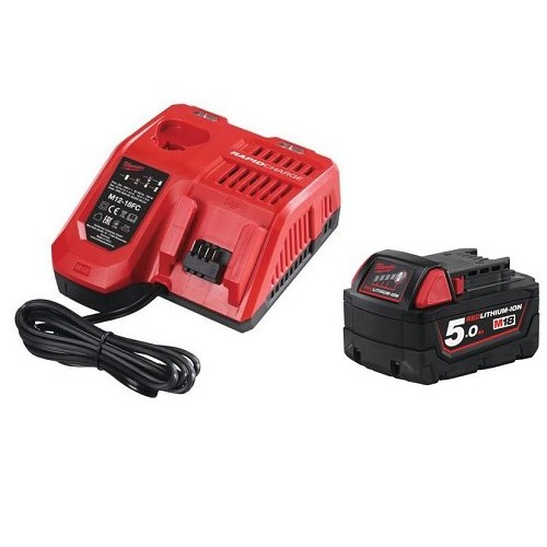 Milwaukee M12-18FC Charger M18B5 Battery Power Pack