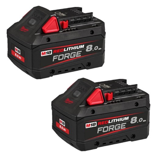 Milwaukee M18FB8X2 FORGE REDLITHIUM Batteries