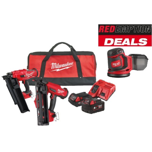 Milwaukee M18FPP2BE-522B Power Tool Kit