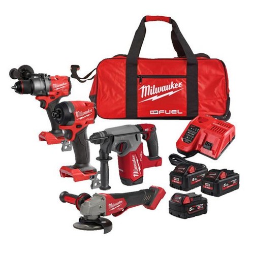 Milwaukee M18FPP4H3-553B Power Tool Kit