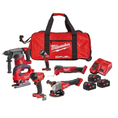 Milwaukee M18FPP6L3-503B Power Tools Kit
