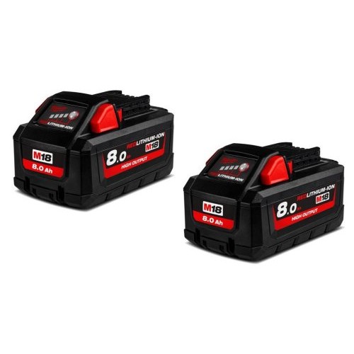 Milwaukee M18HB8X2 REDLITHIUM Batteries